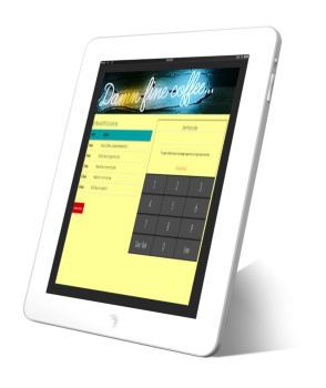 Its also a Tablet App for Customer Check ins